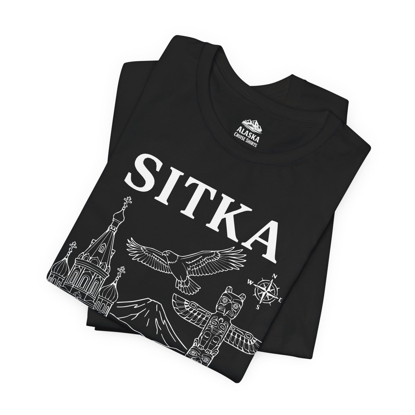 Sitka Coastal Explorer Alaska Cruise 2026 Adventure Shirt — Premium Tee