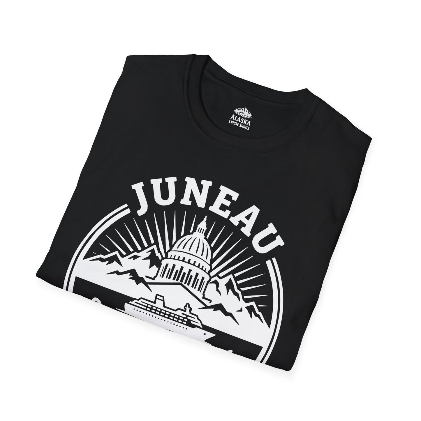 Juneau Alaska State Capital Vintage Cruise Souvenir Shirt — T-Shirt