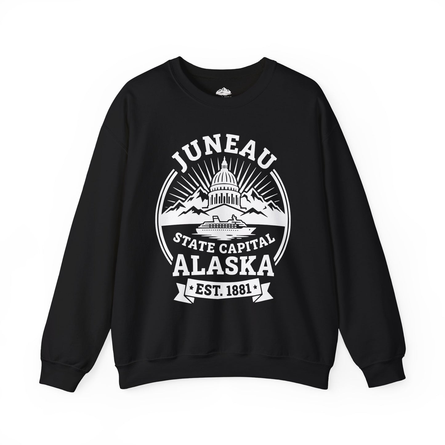 Juneau Alaska State Capital Vintage Cruise Souvenir Shirt — Sweatshirt