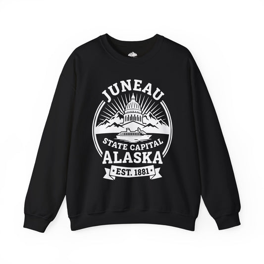 Juneau Alaska State Capital Vintage Cruise Souvenir Shirt — Sweatshirt