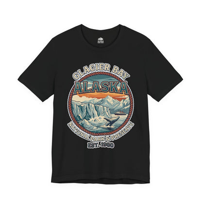Glacier Bay Alaska National Park Vintage Nature Scene Shirt — Premium Tee