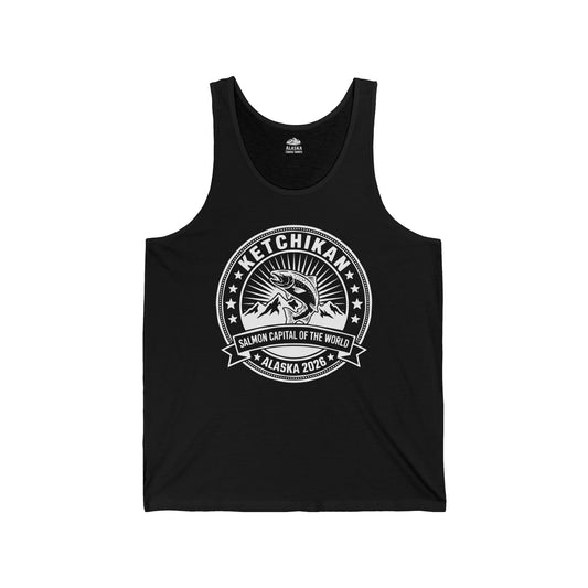 Ketchikan Alaska Salmon Capital Vintage T-Shirt for 2026 Travel — Tank Top