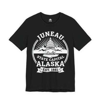 Juneau Alaska State Capital Vintage Cruise Souvenir Shirt — Premium Tee