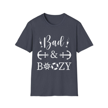 Bad and Boozy Cuise Tee — T-Shirt
