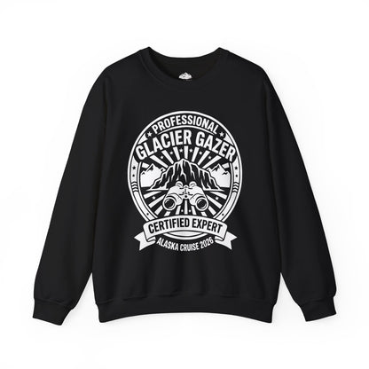 Professional Glacier Gazer Certified Expert Alaska Cruise Shirt — Sweatshirt