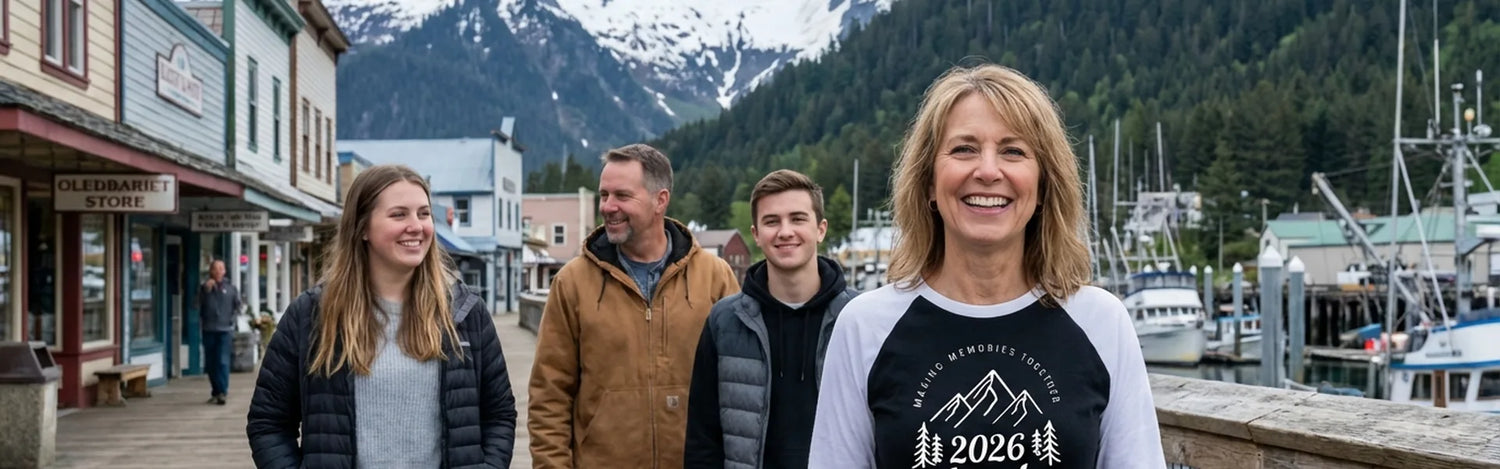 Alaska Cruise 3/4 Sleeves - Alaska Cruise Shirts collection hero banner