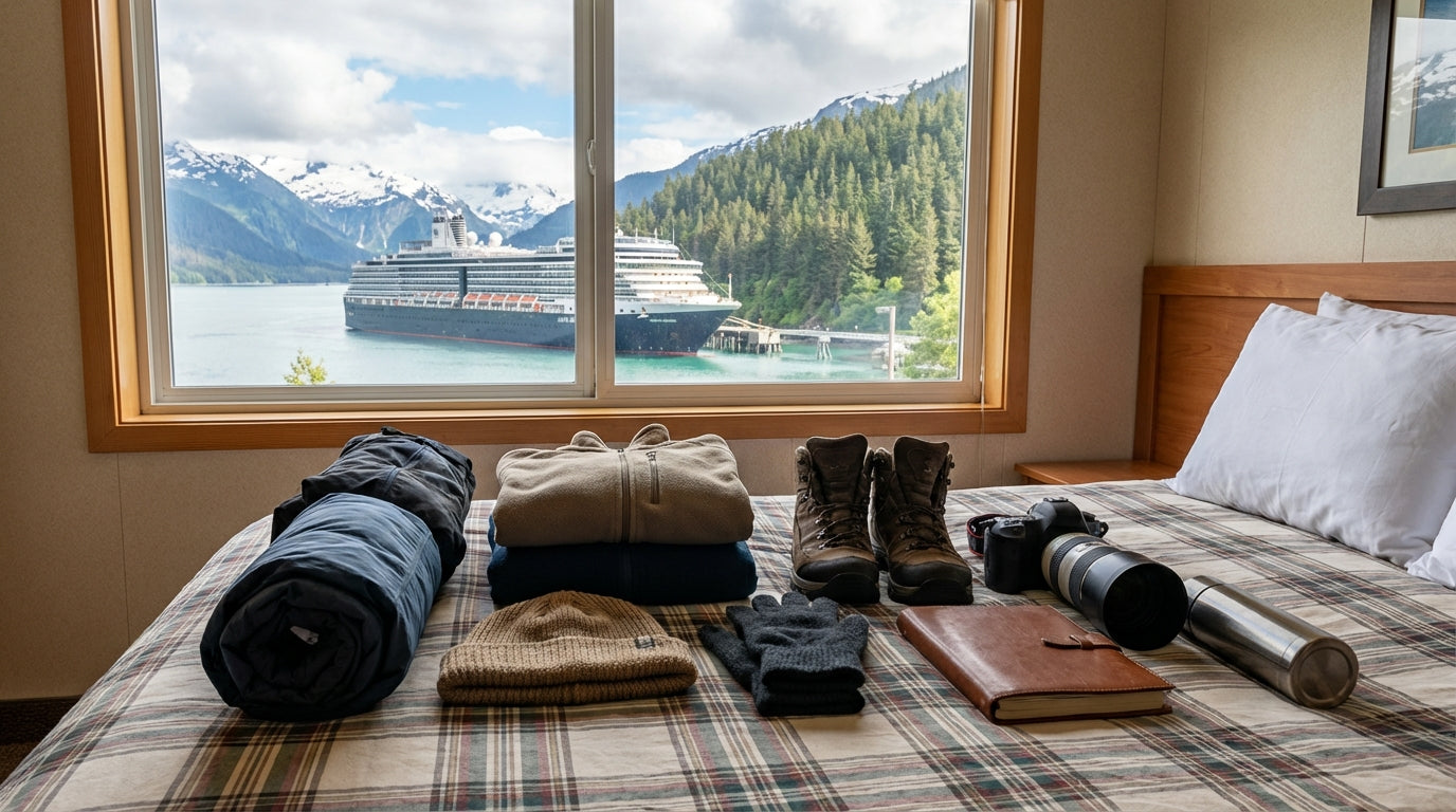 What to Pack for Your 2026 Alaska Cruise: Complete Guide - Alaska cruise travel guide
