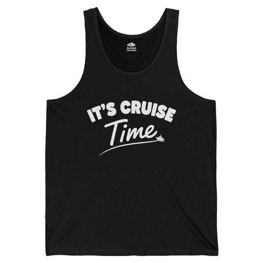 Fun Cruise Time Vacation Shirt for Cruise Lovers and Groups – Black – Alaska Cruise Shirts