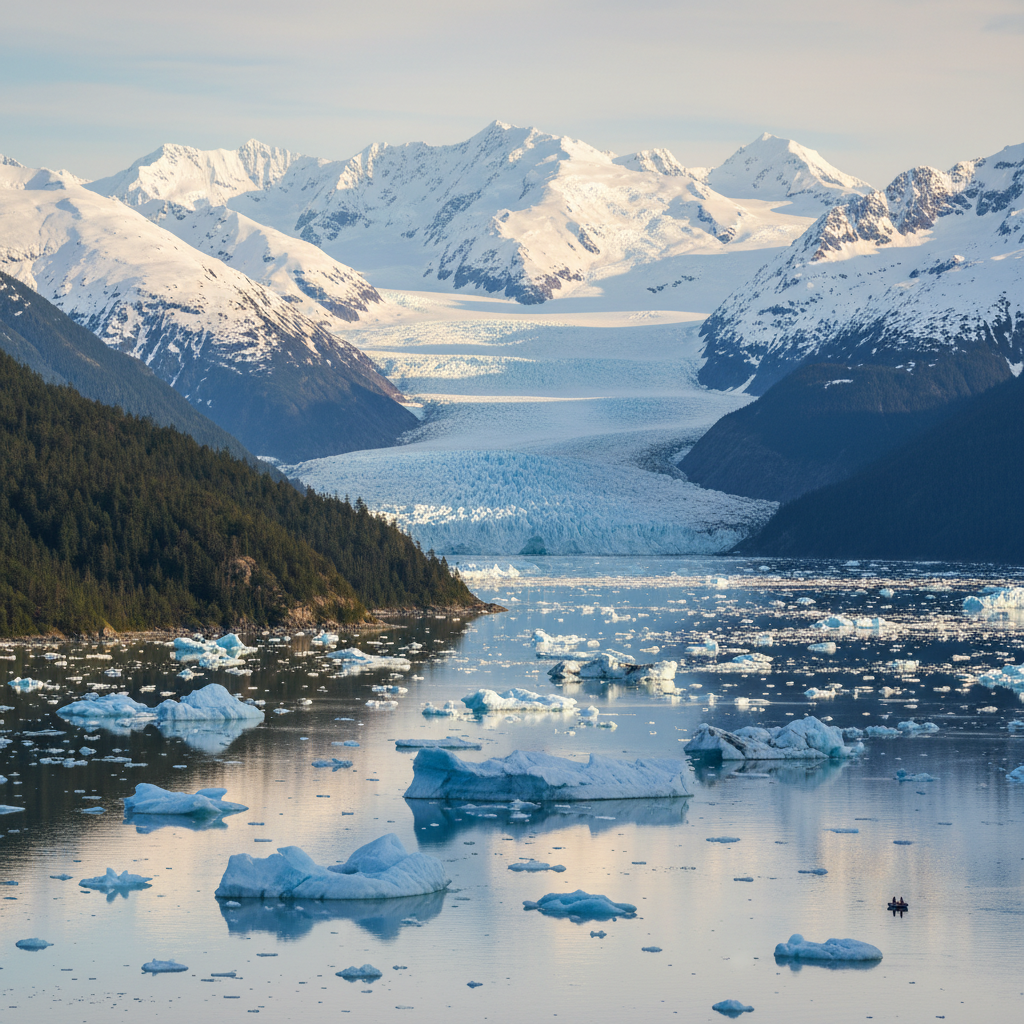 College Fjord Alaska glaciers hero image