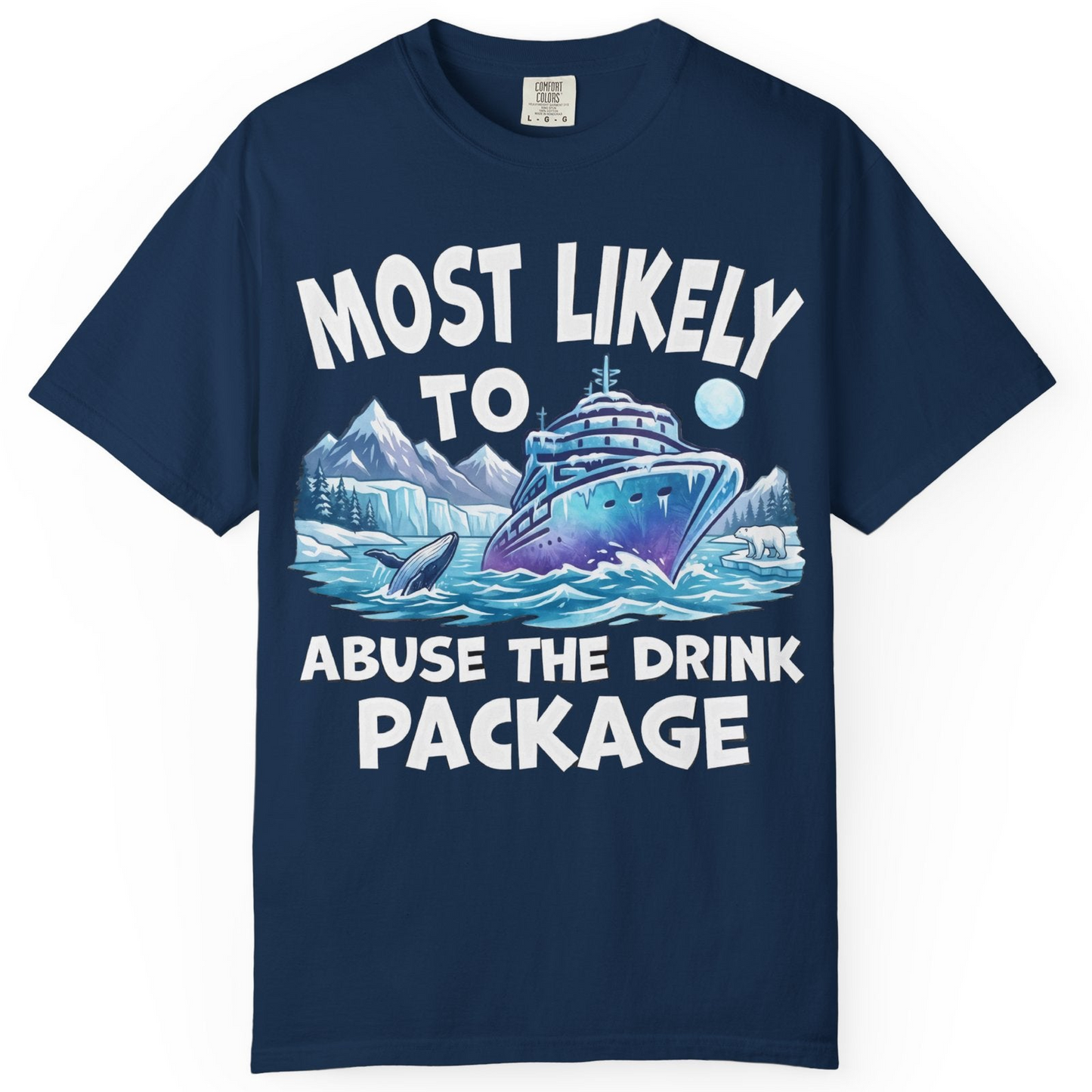 Funny Alaska Cruise Shirt Comfort Colors T-Shirt – Alaska Cruise Shirts