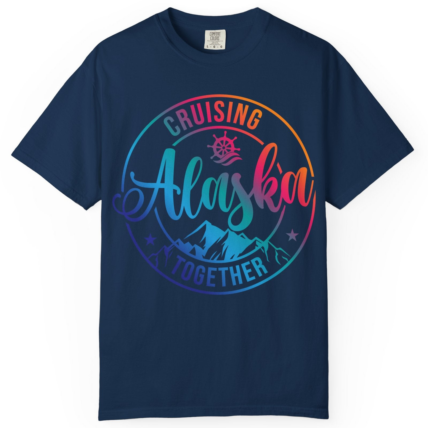 Cruising Alaska Together Shirt Comfort Colors T-Shirt – Alaska Cruise Shirts