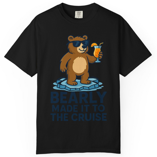 Bear Cruise Shirt Comfort Colors T-Shirt – Alaska Cruise Shirts