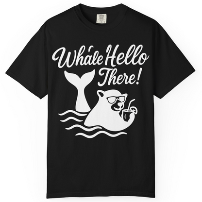 Whale Hello There Shirt Comfort Colors T-Shirt – Alaska Cruise Shirts