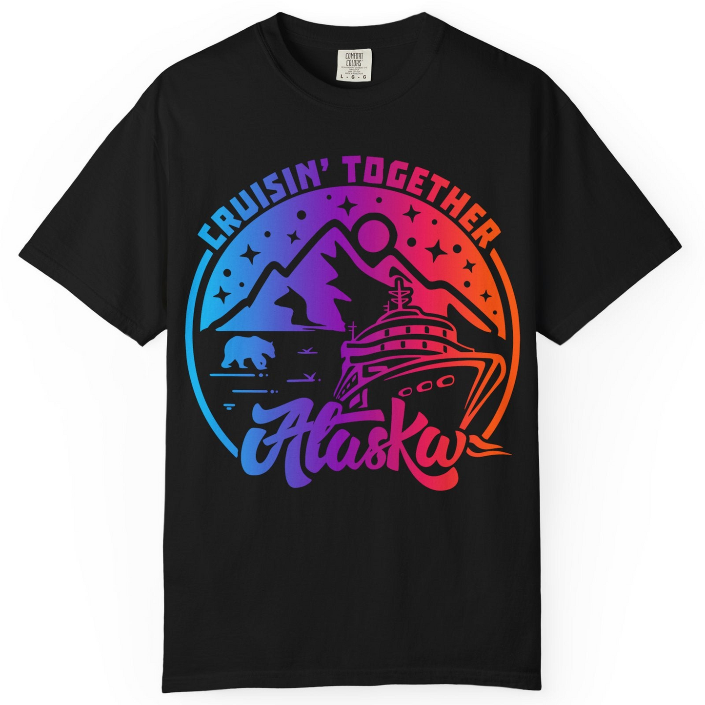 Alaska Cruise Shirt Comfort Colors T-Shirt – Alaska Cruise Shirts