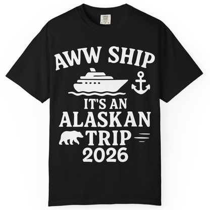 Alaska Cruise Shirt Comfort Colors T-Shirt – Alaska Cruise Shirts