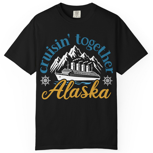 Alaska Cruise Adventure Shirt Comfort Colors T-Shirt – Alaska Cruise Shirts