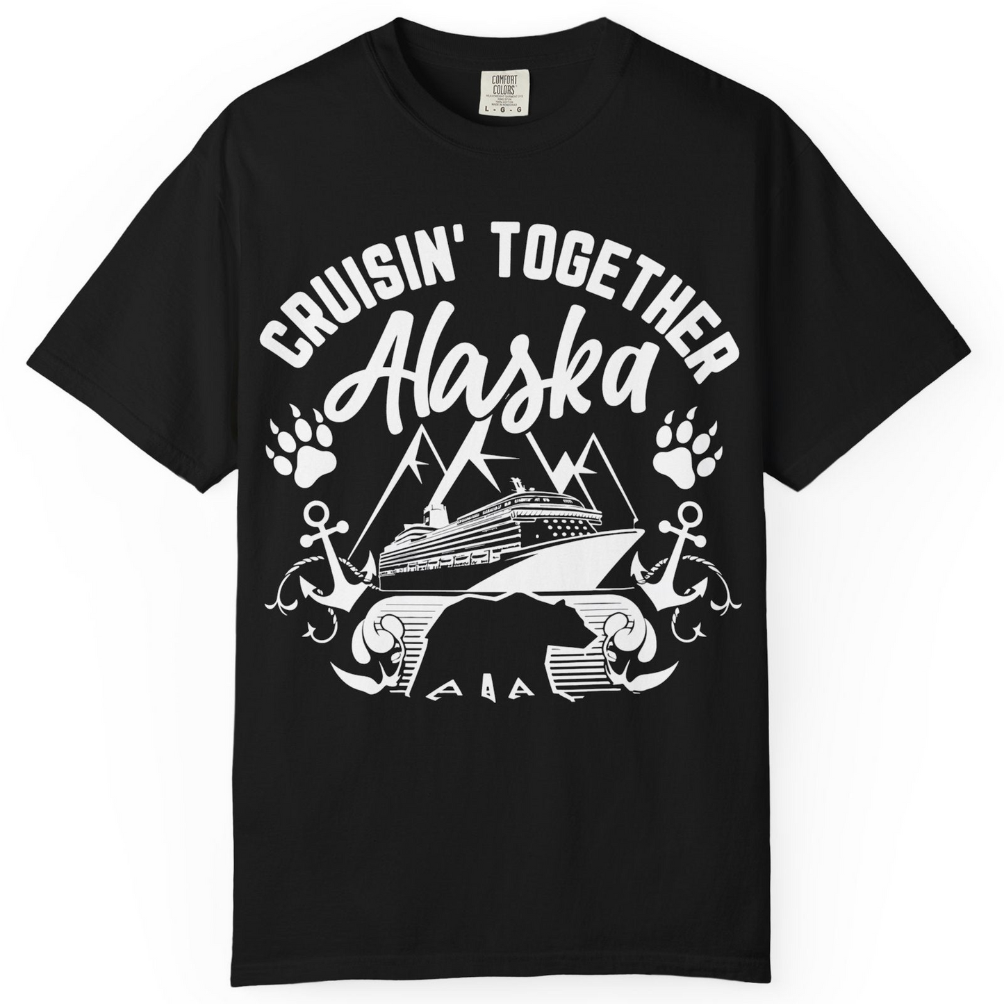 Alaska Cruise Adventure Shirt Comfort Colors T-Shirt – Alaska Cruise Shirts
