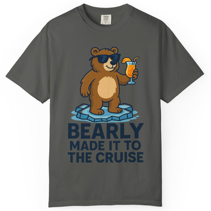 Bear Cruise Shirt Comfort Colors T-Shirt – Pepper – Alaska Cruise Shirts