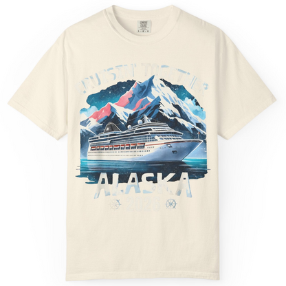 Alaska Cruise 2026 Shirt Comfort Colors T-Shirt – Ivory – Alaska Cruise Shirts