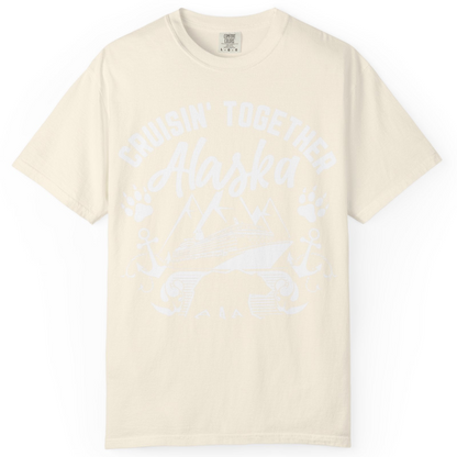 Alaska Cruise Adventure Shirt Comfort Colors T-Shirt – Ivory – Alaska Cruise Shirts