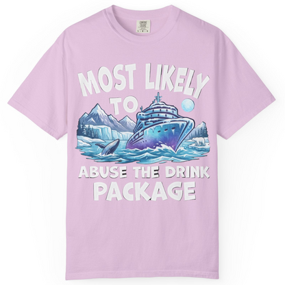 Funny Alaska Cruise Shirt Comfort Colors T-Shirt – Orchid – Alaska Cruise Shirts