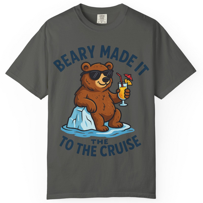 Funny Cruise Bear Shirt Comfort Colors T-Shirt – Pepper – Alaska Cruise Shirts