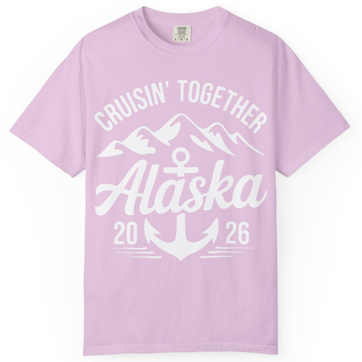 Alaska Cruise Shirt Comfort Colors T-Shirt – Unknown – Alaska Cruise Shirts