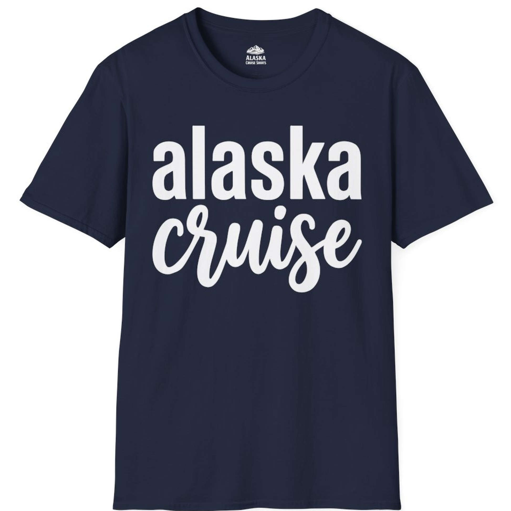 Bold Alaska Cruise Typography Shirt for Vacation Memories – Alaska Cruise Shirts
