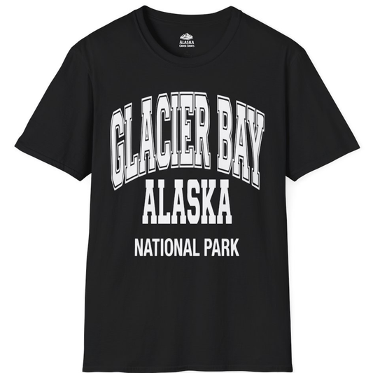 Glacier Bay Alaska National Park Classic Souvenir T-Shirt – Alaska Cruise Shirts