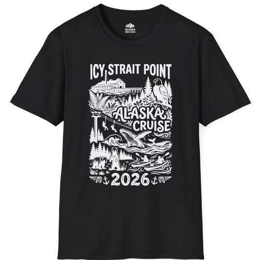 Icy Strait Point Alaska Cruise 2026 Wildlife Adventure Shirt – Alaska Cruise Shirts