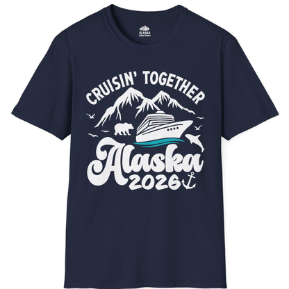 Alaska Cruise Adventure Shirt - Mountains Wildlife and Nautical 2026 – Alaska Cruise Shirts