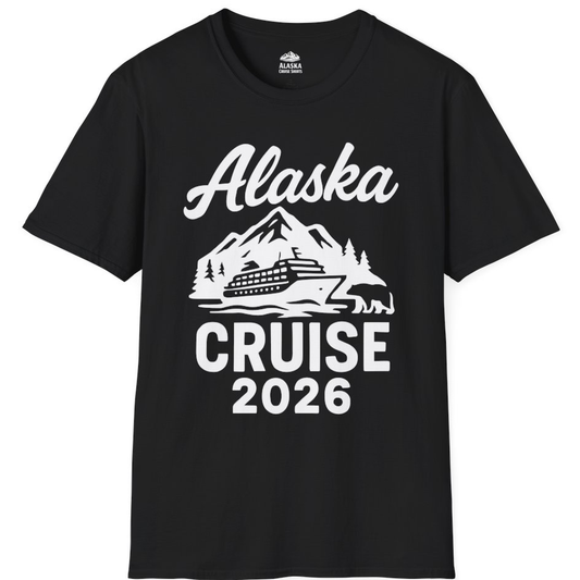Alaska Cruise 2026 Nature Adventure Souvenir T-Shirt – Alaska Cruise Shirts