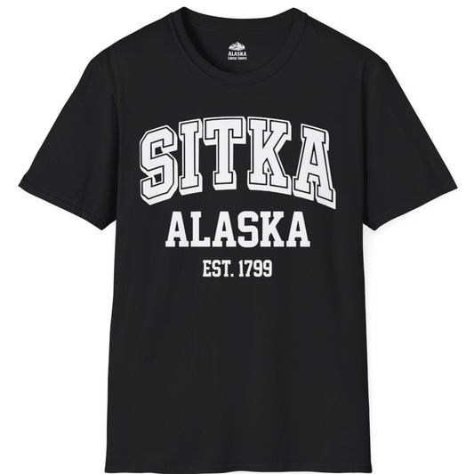 Sitka Alaska Established 1799 Vintage Souvenir Shirt – Alaska Cruise Shirts