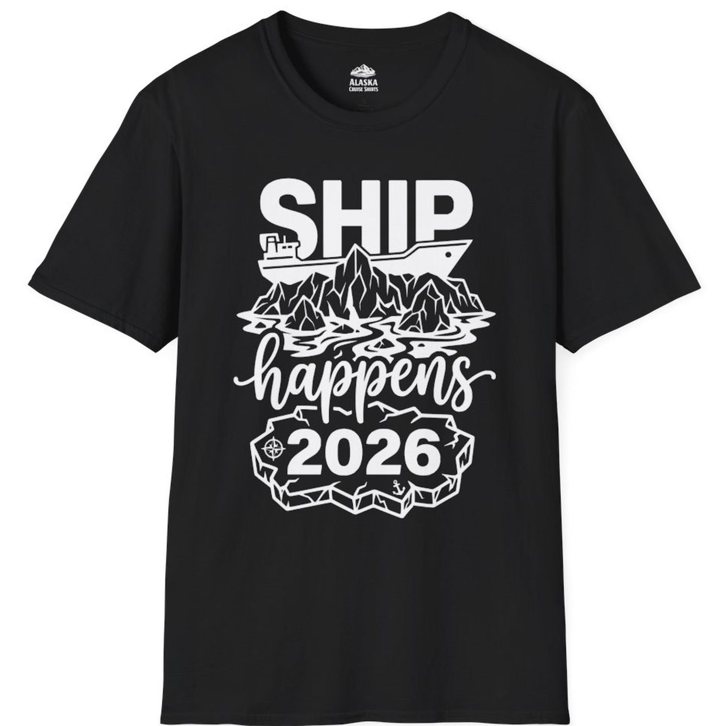 Ship Happens 2026 Funny Cruise Group Vacation Shirt – Alaska Cruise Shirts