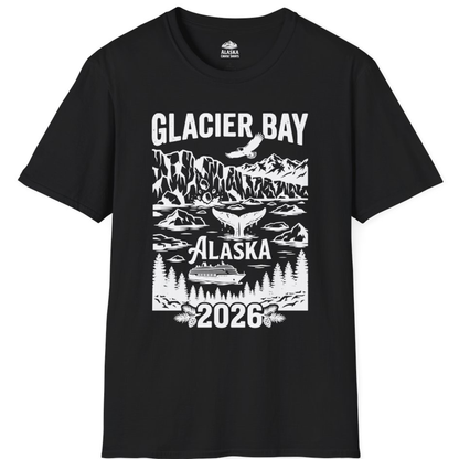 Glacier Bay Alaska 2026 Cruise Adventure Nature Scene Shirt – Alaska Cruise Shirts