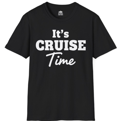 It’s Cruise Time Bold Vacation Graphic Cruise Shirt Tee – Alaska Cruise Shirts