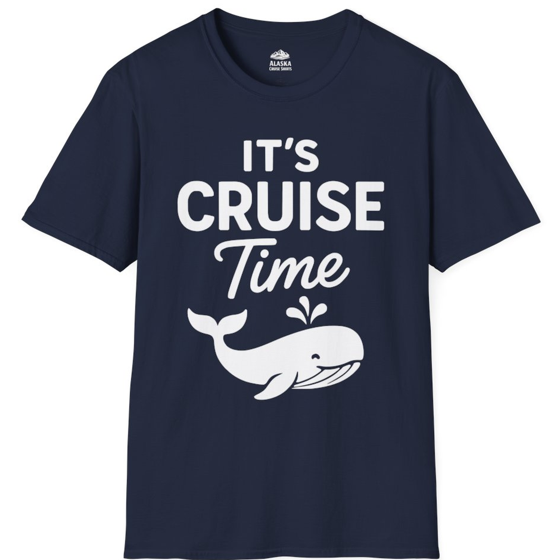 It's Cruise Time Whale Graphic Vacation Cruise Shirt – Alaska Cruise Shirts