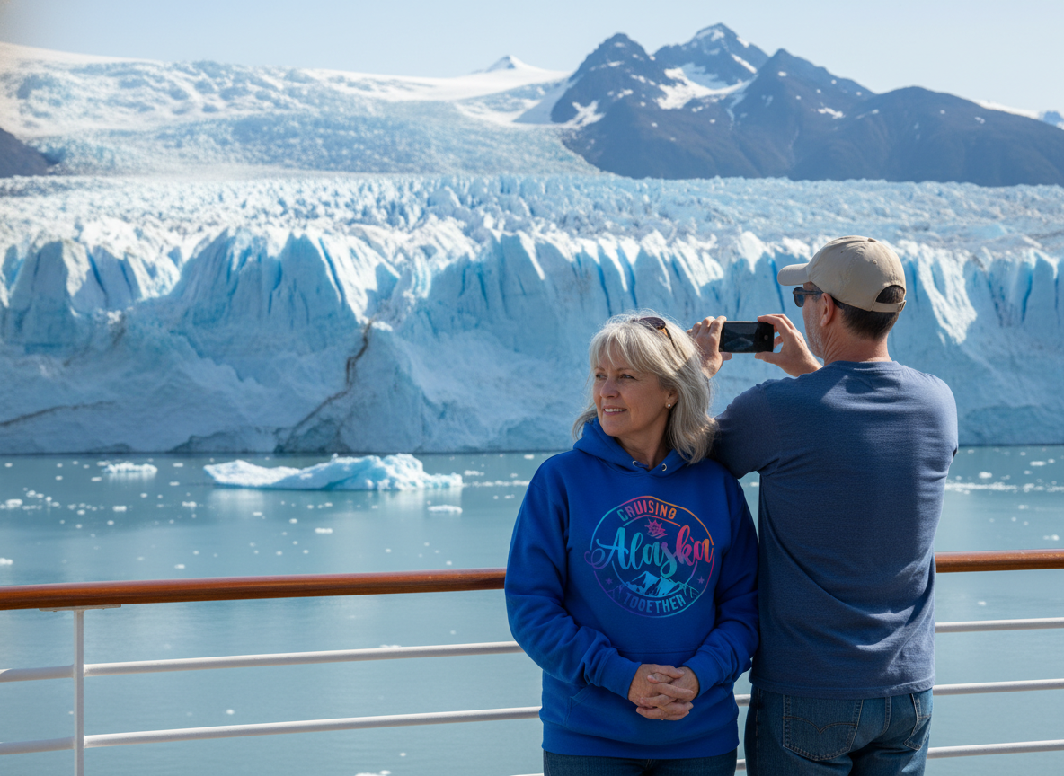 Glacier Bay Cruise 2026: Matching Family Shirts & Memories