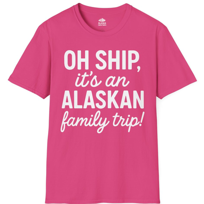 Funny Alaska Family Cruise Trip Statement Vacation Shirt – Heliconia – Alaska Cruise Shirts