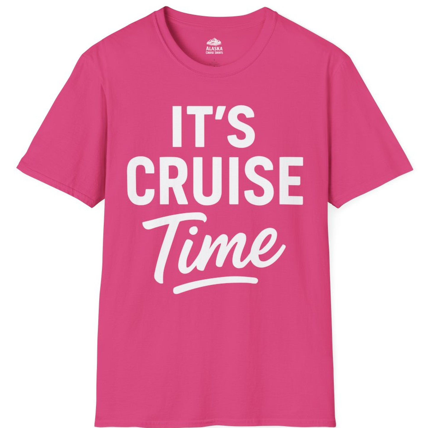 It’s Cruise Time Vacation Shirt for Cruise Lovers and Travelers – Heliconia – Alaska Cruise Shirts