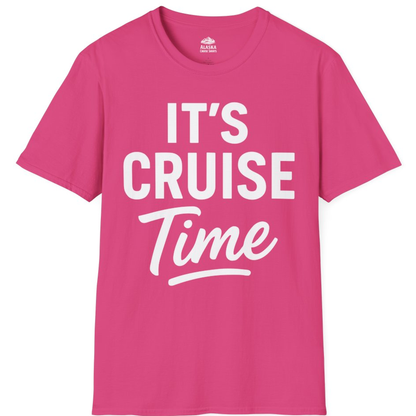 It’s Cruise Time Vacation Shirt for Cruise Lovers and Travelers – Heliconia – Alaska Cruise Shirts