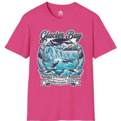 Glacier Bay Alaska Cruise 2026 Wildlife Adventure Souvenir Shirt – Heliconia – Alaska Cruise Shirts