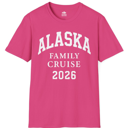 Alaska Family Cruise 2026 Matching Vacation Shirt for Groups – Heliconia – Alaska Cruise Shirts