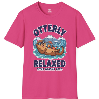 Otterly Relaxed Sitka Alaska 2026 Vacation Souvenir Shirt – Heliconia – Alaska Cruise Shirts