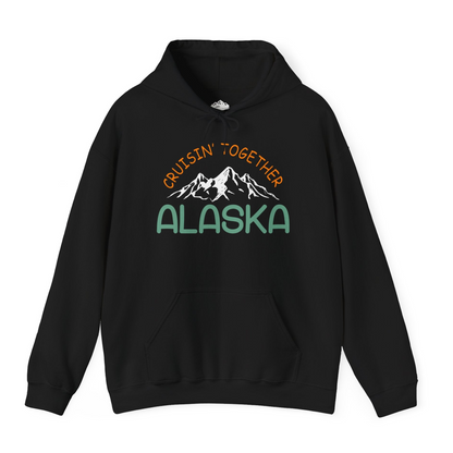 Cruisin Together Alaska Mountain Adventure Cruise Graphic Shirt — Hoodie Hoodie – Alaska Cruise Shirts