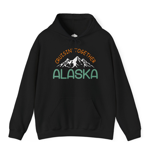 Cruisin Together Alaska Mountain Adventure Cruise Graphic Shirt — Hoodie Hoodie – Alaska Cruise Shirts