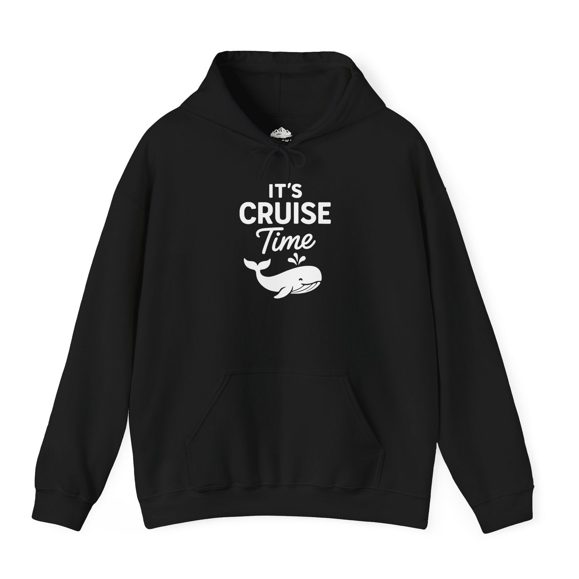 It's Cruise Time Whale Graphic Vacation Cruise Shirt — Hoodie Hoodie – Alaska Cruise Shirts
