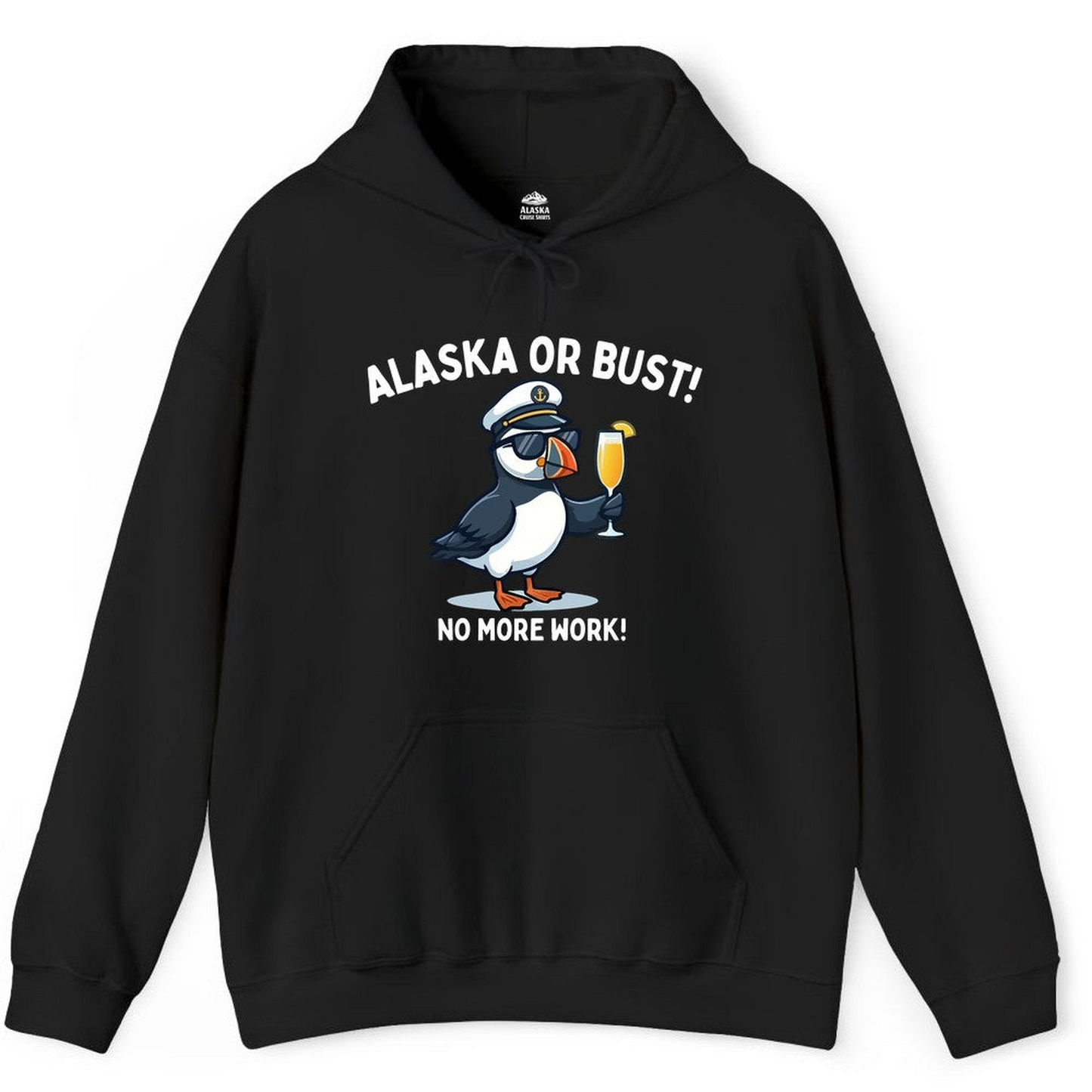 Funny Puffin Captain Alaska Cruise Shirt Hoodie – Alaska Cruise Shirts