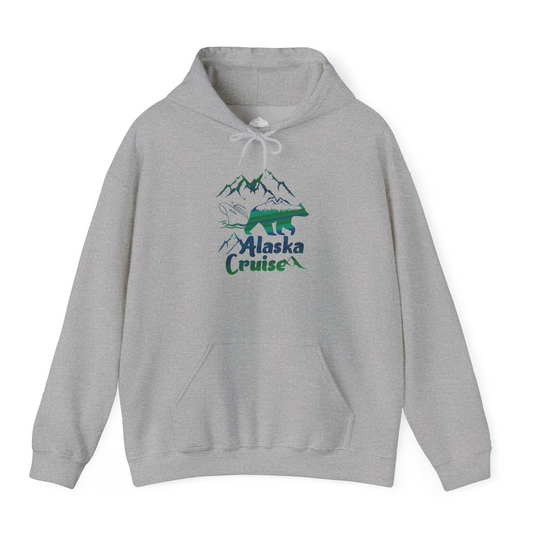 Alaska Cruise Bear Mountains Silhouette Shirt Hoodie – Alaska Cruise Shirts