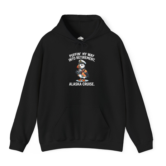 Puffin Cartoon Retirement Alaska Cruise Shirt Hoodie – Alaska Cruise Shirts